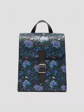 Dr. Martens Mystic Floral Leather Mini Backpack NWOT